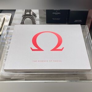 Omega Essence Book with Red Logo